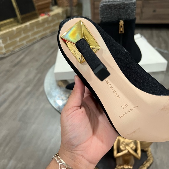 SOLD💐 GOOD AMERICAN ankle shine boots ✨ - Picture 4 of 9